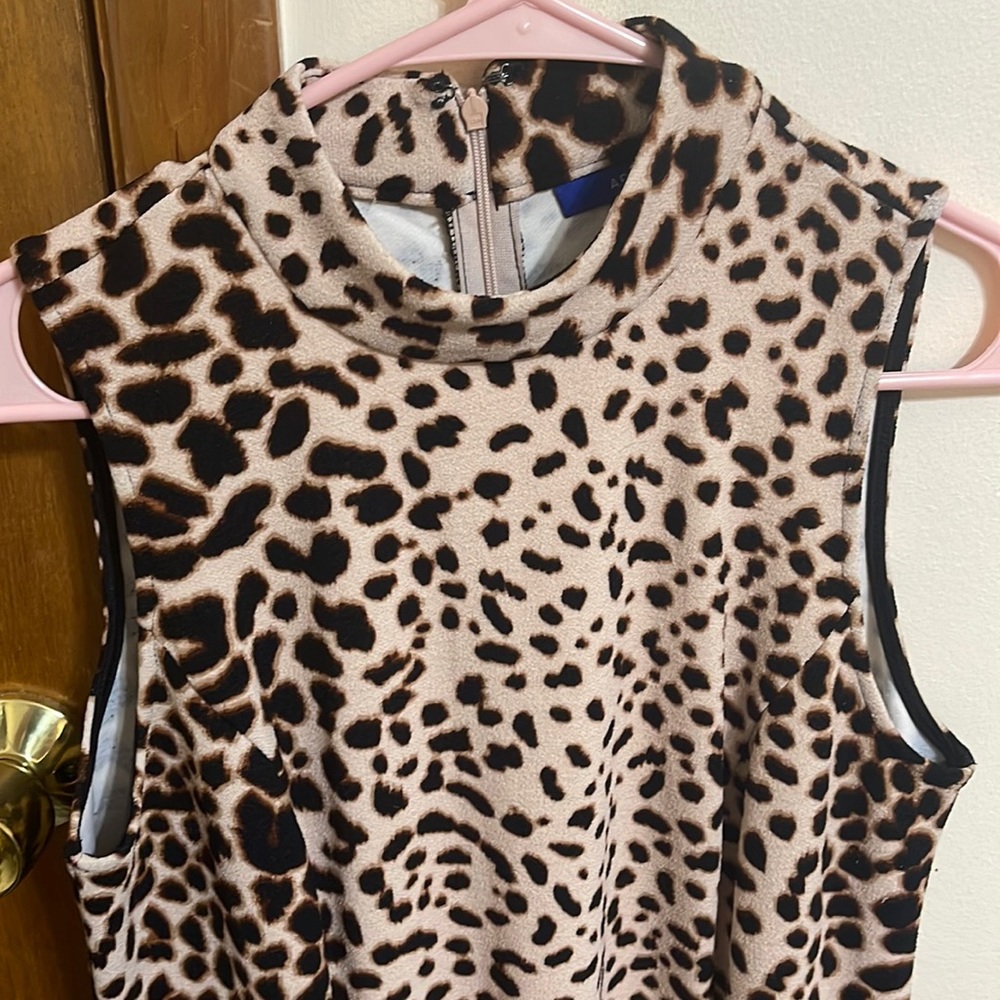Beautiful Apt. 9 leopard cheetah dress. Never worn